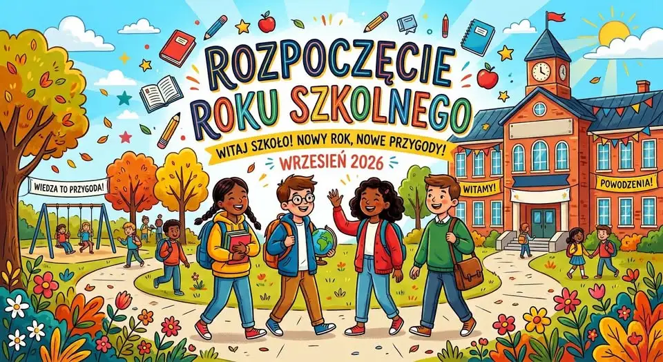 Start roku szkolnego 2026/2027 w Szkole Podstawowej – 1 września o 9:00