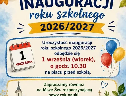 Inauguracja roku szkolnego 2026/2027 w Szkole Podstawowej nr 2 w Augustowie