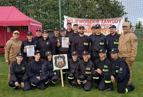 OSP Kolnica i OSP Rutki rywalizowały w wojewódzkich zawodach pożarniczych