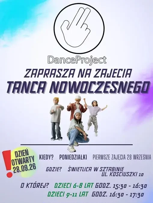 Dzień otwarty Tańca Nowoczesnego – 28 września 2026