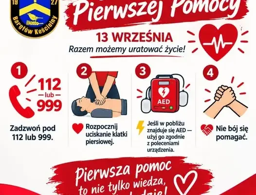Światowy Dzień Pierwszej Pomocy – Twoja reakcja może uratować życie