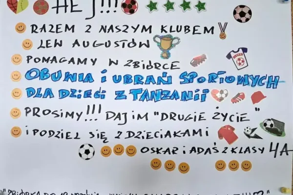 Szkolna zbiórka dla dzieci z Tanzanii – ostatni dzień, by pomóc!
