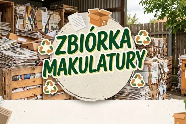 Zbiórka makulatury w roku szkolnym 2026/2027 – tylko w styczniu i lutym