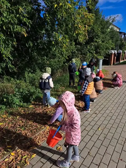 Przedszkolaki z radością powitały kalendarzową jesień