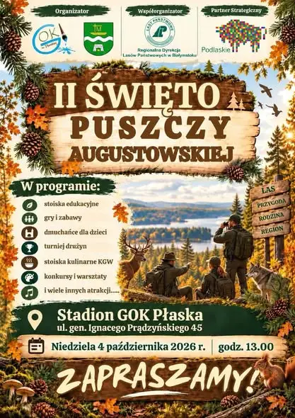 Święto Puszczy Augustowskiej w Płaskiej – II edycja już 4 października