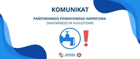 Augustów: bakterie grupy coli w wodociągu Janówka – woda wymaga przegotowania
