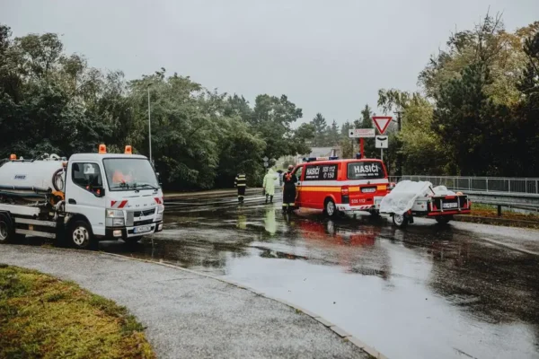Wypadek w Kamieniu. Do akcji ruszyły zastępy OSP Sztabin i PSP Augustów